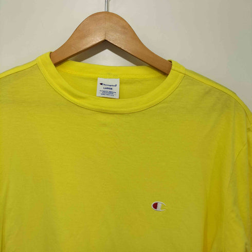 チャンピオン Champion ロゴ刺繍 ショートスリーブクルーネックTシャツ メンズ JPN:L