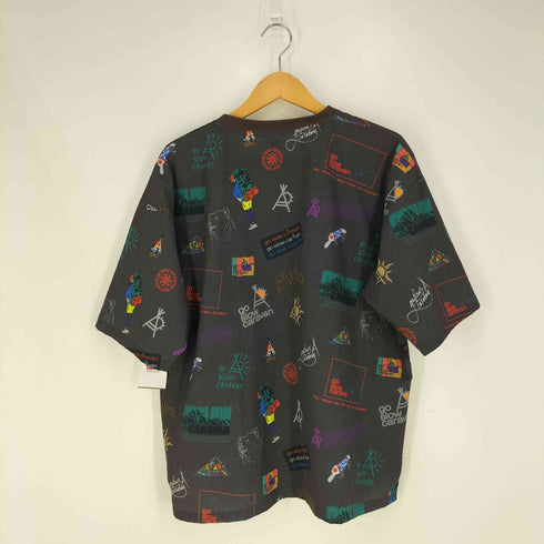 ゴースローキャラバン go slow caravan ストレッチサッカー総柄プリントS/STEE メンズ JPN:4