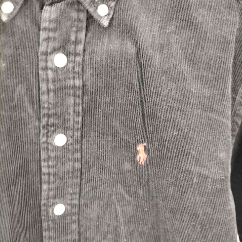 ラルフローレン RALPH LAUREN 90S BLAIRE ブラックコーデュロイシャツ メンズ 16
