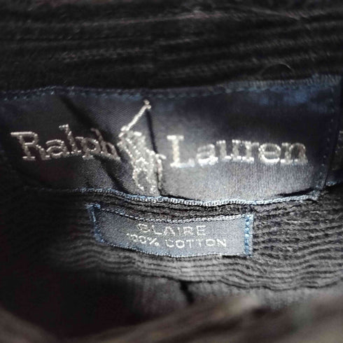 ラルフローレン RALPH LAUREN 90S BLAIRE ブラックコーデュロイシャツ メンズ 16