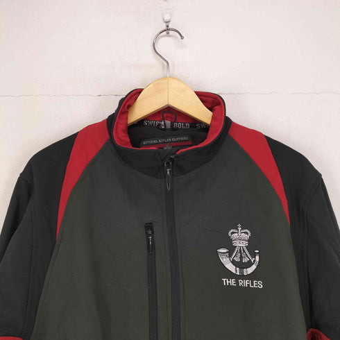 O OFICIAL RIFLES CLOTHING ロゴ刺繍ジップジャケット メンズ JPN:M