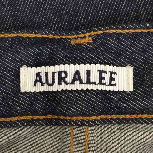 オーラリー AURALEE HARD TWIST DENIM WIDE PANTS メンズ 28