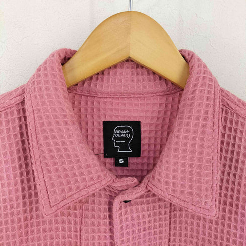 ブレインデッド BRAIN DEAD WAFFLE SNAP FRONT SHIRT メンズ JPN:S