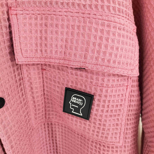 ブレインデッド BRAIN DEAD WAFFLE SNAP FRONT SHIRT メンズ JPN:S