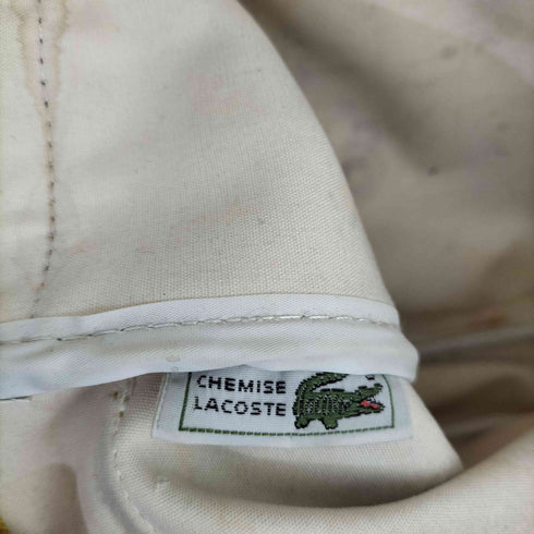 シュミーズラコステ CHEMISE LACOSTE ロゴ型押し ショルダーバッグ メンズ