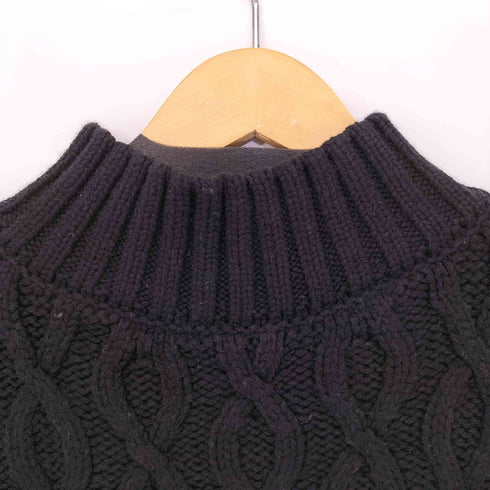 ティアラ Tiara ケーブル編みハイネックニット レディース