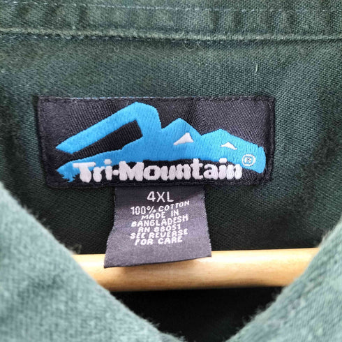 トライマウンテン TRI-MOUNTAIN DUNN LUMBER 刺繍デザインL/S シャツ メンズ 4XL