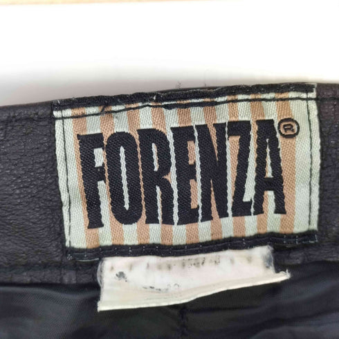 フォレンツァ FORENZA テーパード レザーパンツ メンズ