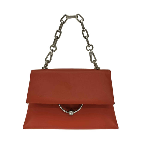 チャールズキース CHARLES & KEITH ジオメトリック チェーン ハンドルバッグ レディース