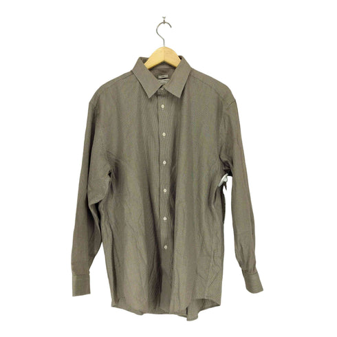 ジョセフアボード JOSEPH ABBOUD SLIM FIT 総柄レギュラーカラーシャツ メンズ 17 1/2