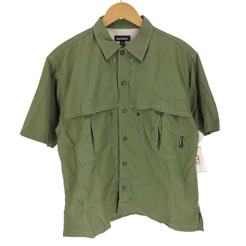 LITTLE PRESENTS 裏地メッシュ ガンパッチ フィッシングシャツ メンズ JPN:M