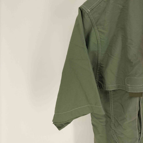 LITTLE PRESENTS 裏地メッシュ ガンパッチ フィッシングシャツ メンズ JPN:M