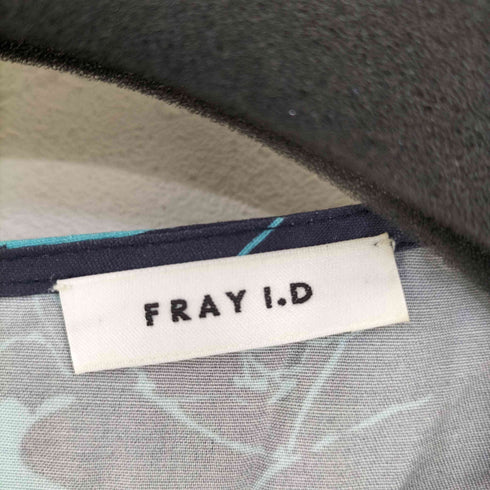 フレイアイディー FRAY I.D ラインフラワースリーブタックワンピース レディース JPN:0
