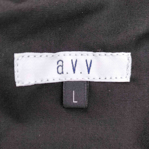 アーヴェヴェ a.v.v インレイニットイージースラックス メンズ JPN:L