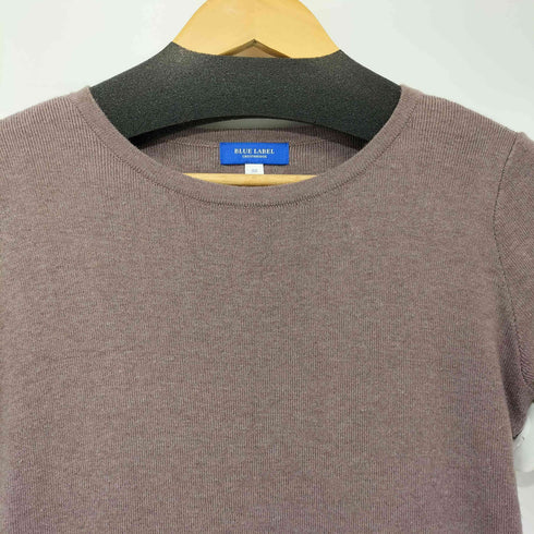 ブルーレーベルクレストブリッジ BLUE LABEL CRESTBRIDGE レイヤードニットワンピース レディース 38