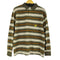 パムパークスアンドミニ P.A.M. PERKS AND MINI L/S パイル地ボーダーポロシャツ メンズ import:M