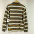 パムパークスアンドミニ P.A.M. PERKS AND MINI L/S パイル地ボーダーポロシャツ メンズ import:M