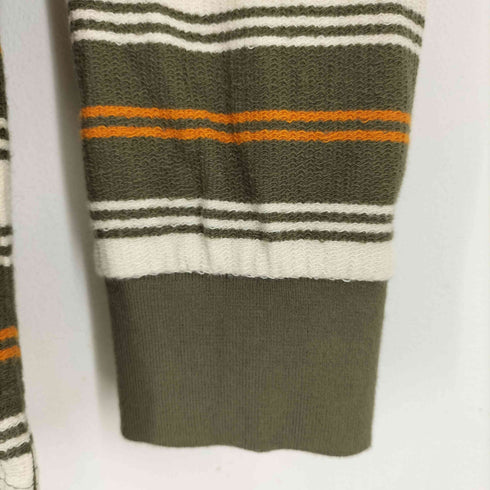 パムパークスアンドミニ P.A.M. PERKS AND MINI L/S パイル地ボーダーポロシャツ メンズ import:M