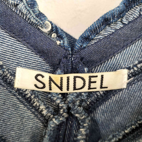 スナイデル snidel SWEET デニム フリルワンピース レディース JPN:0
