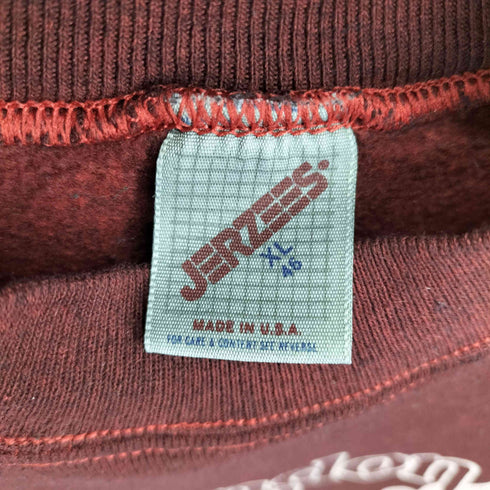ジャージーズ JERZEES 80S MADE IN USA フロントプリントラグランスウェット メンズ import:XL