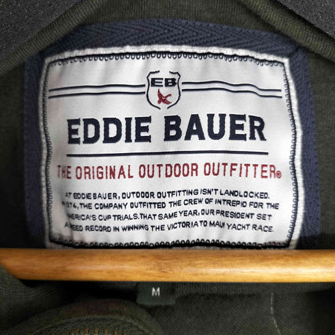 エディーバウアー Eddie Bauer sport shop パイル地トラックジャケット メンズ import:M