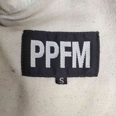 ピーピーエフエム PPFM リペア加工デニムパンツ メンズ
