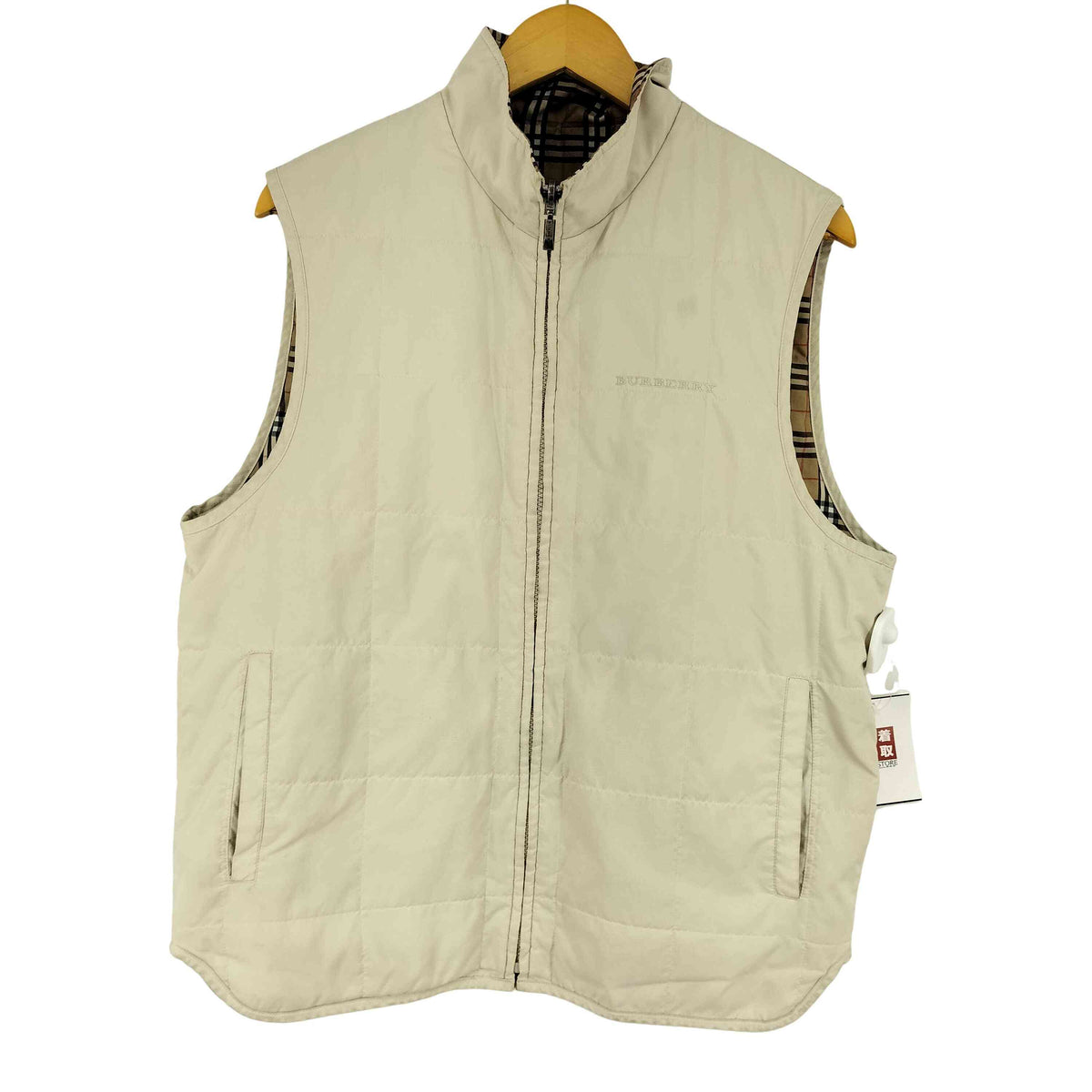 バーバリーゴルフ BURBERRY GOLF ノバチェック 中綿 リバーシブル