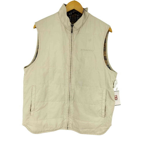 バーバリーゴルフ BURBERRY GOLF ノバチェック 中綿 リバーシブルベスト メンズ JPN:L