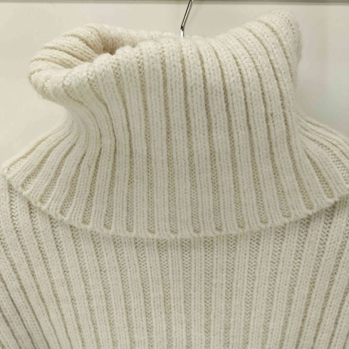 ザラ ZARA クロップド丈ハイネックロングスリーブセーター レディース import:M