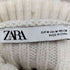 ザラ ZARA クロップド丈ハイネックロングスリーブセーター レディース import:M