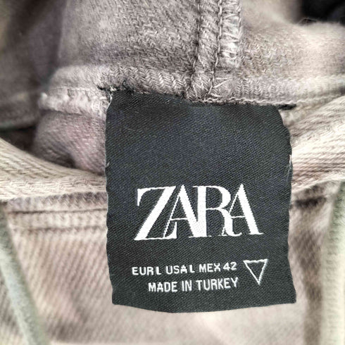 ザラ ZARA TIE DYE PRINT HOODIE メンズ import:L