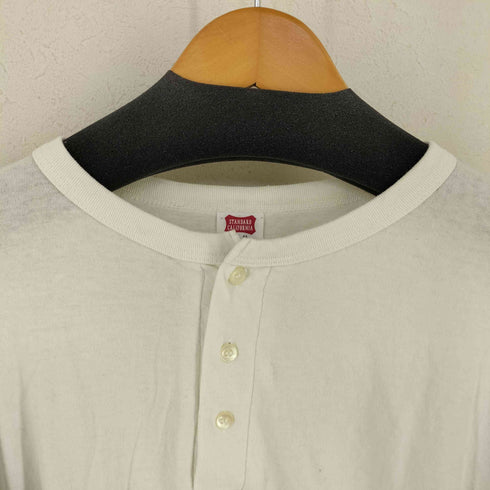 スタンダードカリフォルニア STANDARD CALIFORNIA アーム切替 ヘンリーネックTEE メンズ JPN:XL
