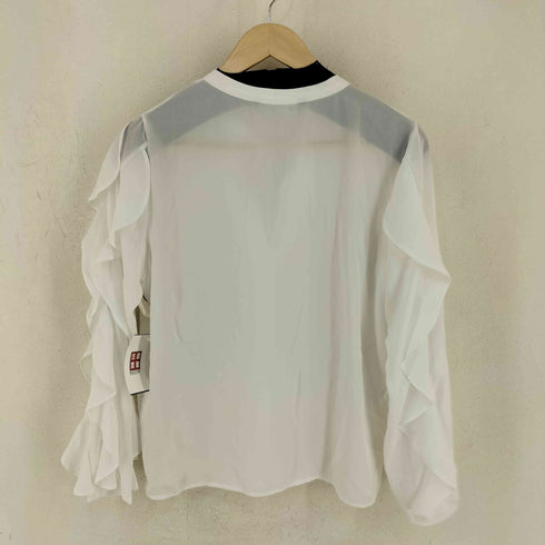 ザラ ZARA フリルスリーブブラウス レディース import:S