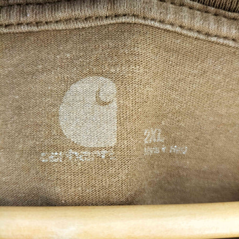 カーハート Carhartt Short Sleeve Cotton Knit Logo T-Shirt メンズ 2XL
