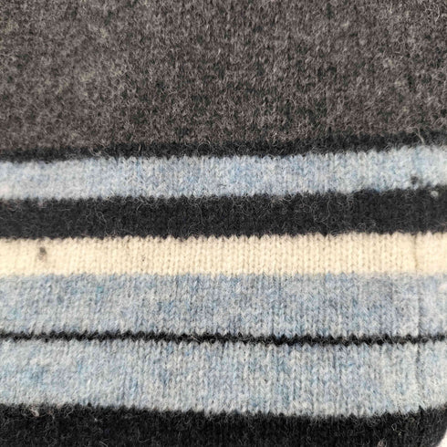 ポールスミスジーンズ Paul Smith JEANS ストライプ デザイン クルーネック ウール ニット メンズ import:M