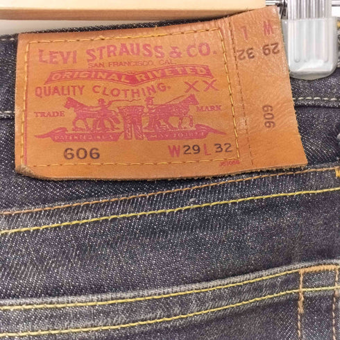 リーバイス Levis 606 Pencil Fit ジップアップ デニムパンツ メンズ W29 L32