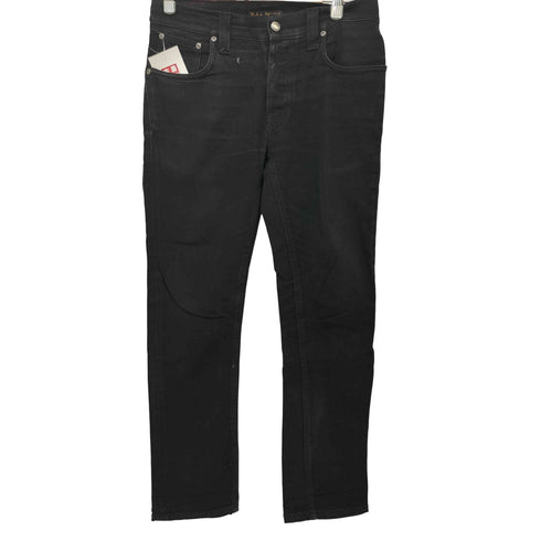 ヌーディージーンズ Nudie Jeans GRIM TIM ボタンフライ テーパード デニムパンツ メンズ W31 L30