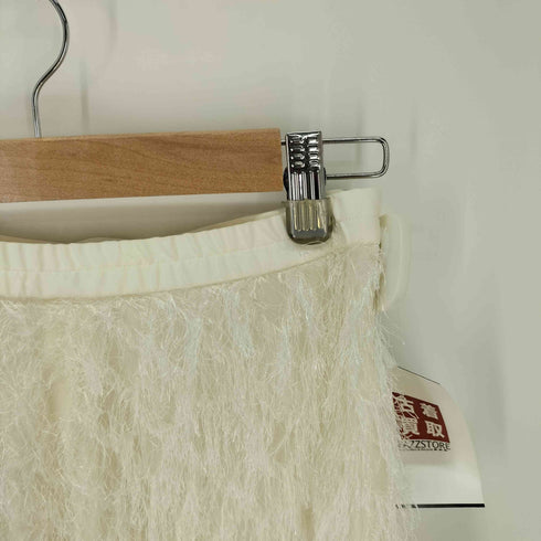 エレンディーク ELENDEEK CUTTING FRINGE LONG SKIRT カッティング フレア スカート レディース JPN:2