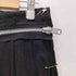 トリココムデギャルソン tricot COMME des GARCONS 04AW ウエストジップ 断ち切り プリーツスカート レディース JPN:M
