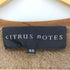 CITRUS NOTES シープレザー ノーカラー ジップアップ ジャケット レディース JPN:40