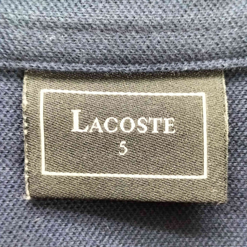 ラコステ LACOSTE 銀ワニ 鹿の子ポロシャツ メンズ JPN:S