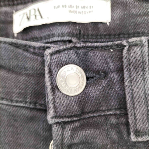 ザラ ZARA ダメージ加工 スキニーデニムパンツ メンズ 31