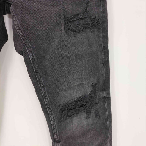 ザラ ZARA ダメージ加工 スキニーデニムパンツ メンズ 31