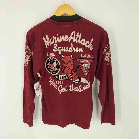 テッドカンパニー TED COMPANY Devil プリントロンT L/S Tシャツ メンズ US:40