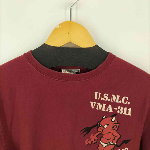 テッドカンパニー TED COMPANY Devil プリントロンT L/S Tシャツ メンズ US:40