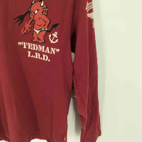 テッドカンパニー TED COMPANY Devil プリントロンT L/S Tシャツ メンズ US:40