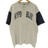 90s NYPD ツートンカラー ヘンリーネック USA製 メンズ JPN:XL