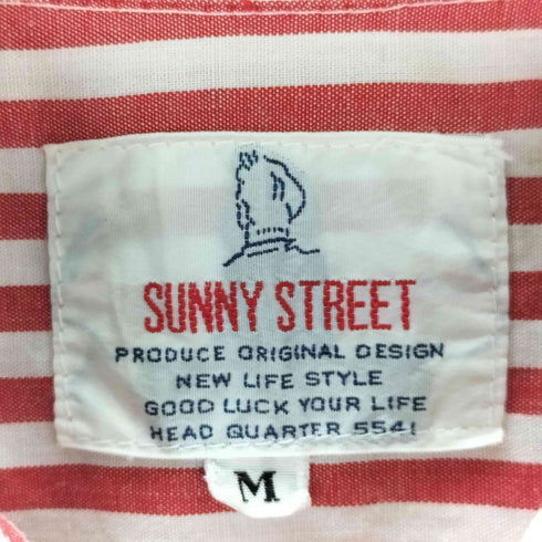 sunny street ストライプシャツ メンズ JPN:M