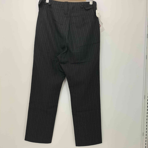 マーガレットハウエル MARGARET HOWELL 2020AW 日本製 MORNING STRIPE WOOL ストライプ ウール スラックス メンズ JPN:S