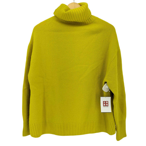 イエナ IENA 20AW AQUAハイネックワイドプルオーバー カシミヤ混ウールハイネックニット レディース